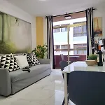 New 2 Bedrooms Gold Flat At Canteras With Balcony And Free Parking * Las Palmas de Gran Canaria