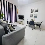New 2 Bedrooms Gold Flat At Canteras With Balcony And Free Parking 大加那利岛拉斯帕尔马斯