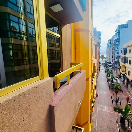 New 2 Bedrooms Gold Flat At Canteras With Balcony And Free Parking *
