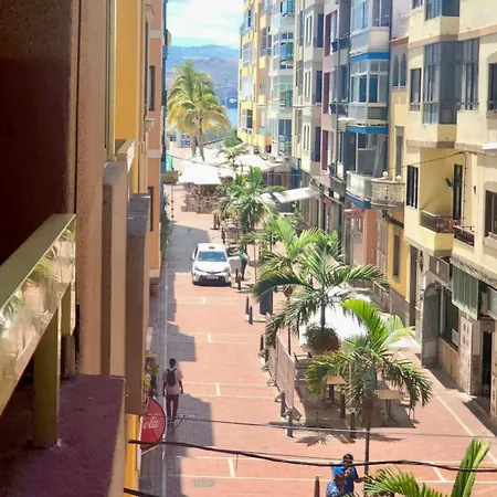 New 2 Bedrooms Gold Flat At Canteras With Balcony And Free Parking 公寓