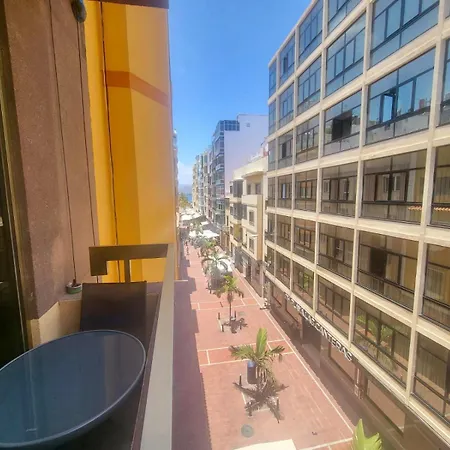 公寓 New 2 Bedrooms Gold Flat At Canteras With Balcony And Free Parking