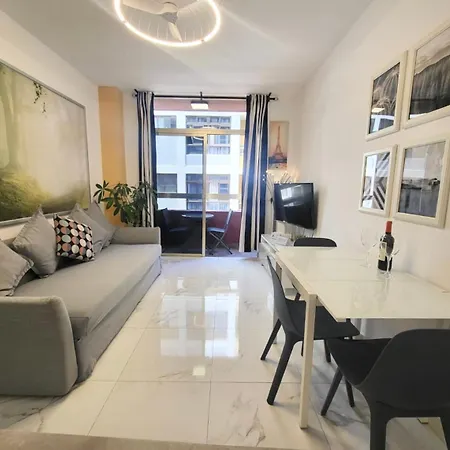 Apartment New 2 Bedrooms Gold Flat At Canteras With Balcony And Free Parking Las Palmas de Gran Canaria