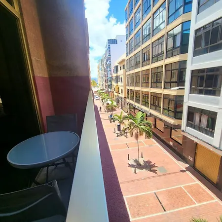 New 2 Bedrooms Gold Flat At Canteras With Balcony And Free Parking 大加那利岛拉斯帕尔马斯