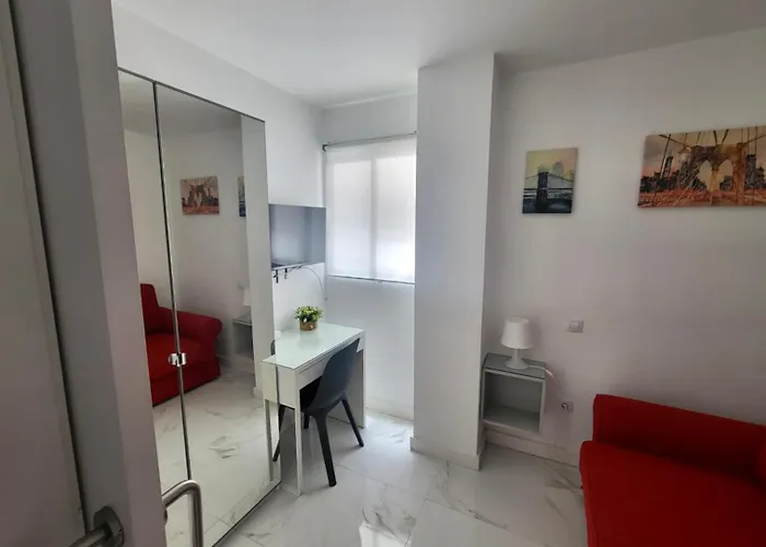 아파트 New 2 Bedrooms Gold Flat At Canteras With Balcony And Free Parking 라스팔마스