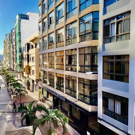 New 2 Bedrooms Gold Flat At Canteras With Balcony And Free Parking