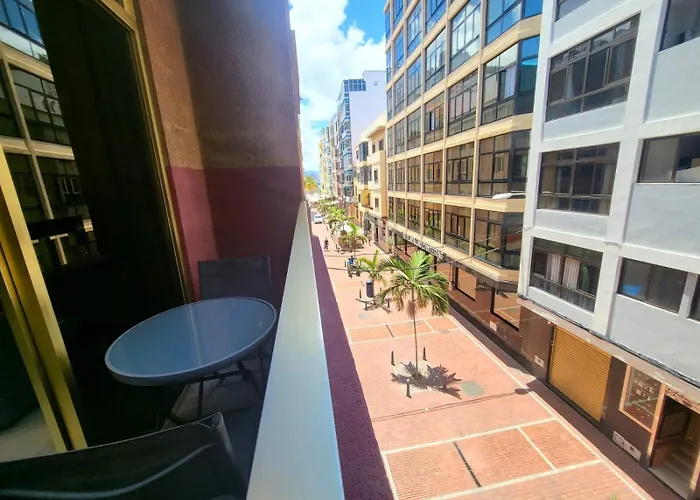 New 2 Bedrooms Gold Flat At Canteras With Balcony And Free Parking Las Palmas de Gran Canaria